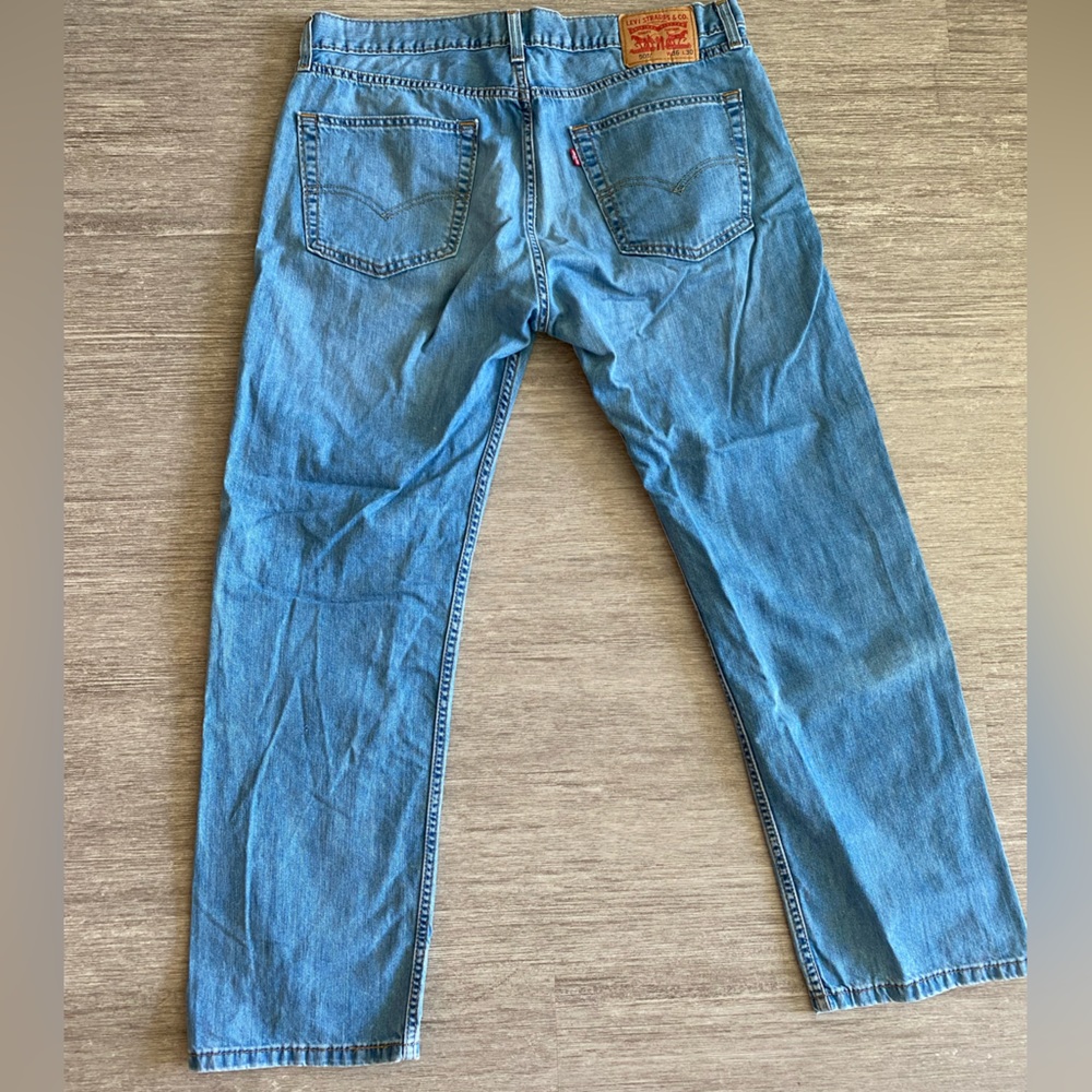 Levi’s 505 Light Wash Straight Fit Jeans 36Wx30L